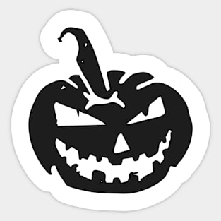 Smiling Pumpkin Sticker